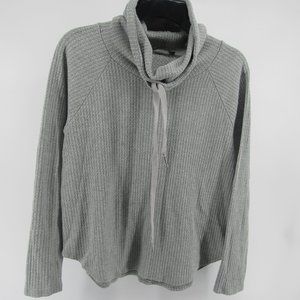 Raggs to Riches gray cowl neck long sleeve size MED